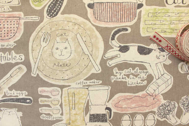 Jca 綿麻キッチンキャット